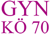 Gyn Koe70 Logo